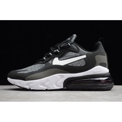 Nike Air Max 270 React Siyah / Gri Koşu Ayakkabısı Türkiye - F6WBGYI0